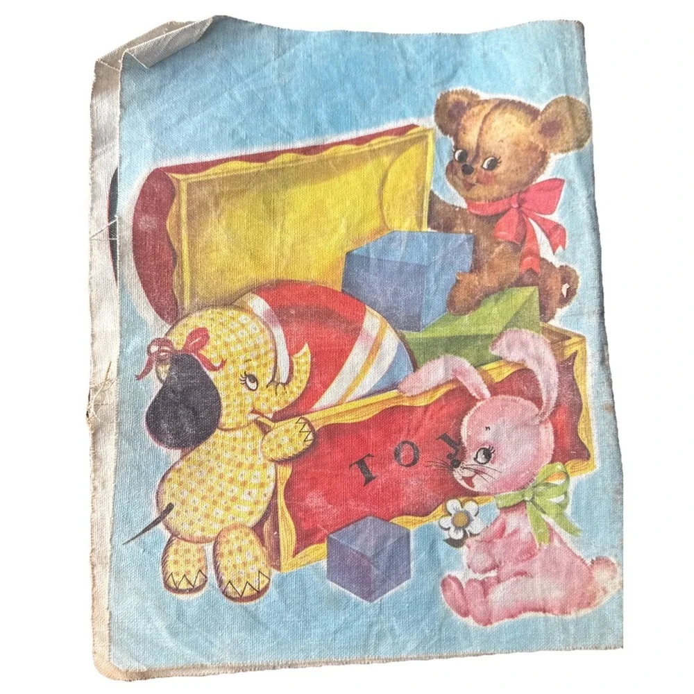 A Real Cloth Book - BABY - 1955 - Whitman publishing Company Scarce Cloth Book